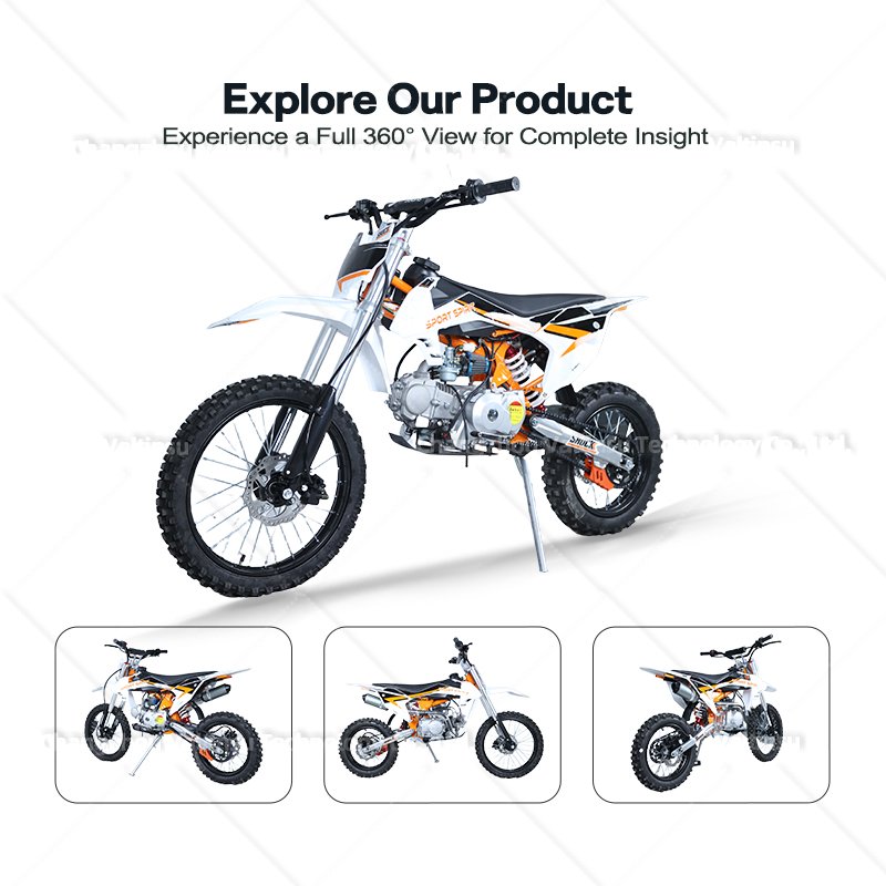 High Quality Adult Gasoline Four-Stroke 125cc Motorcycle With a Maximum Speed of 75km/h