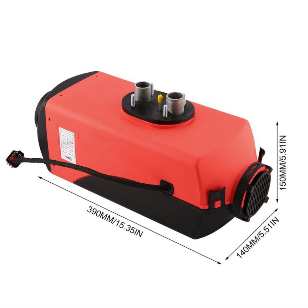 OkyRie Auxiliary 5KW 12V 24V Auto Diesel Air Heater Plastic Parking Fuel Oil Heater for Cars Trucks Buses Air Conditioner