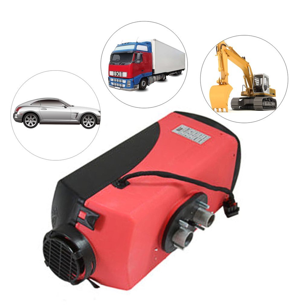 OkyRie Auxiliary 5KW 12V 24V Auto Diesel Air Heater Plastic Parking Fuel Oil Heater for Cars Trucks Buses Air Conditioner