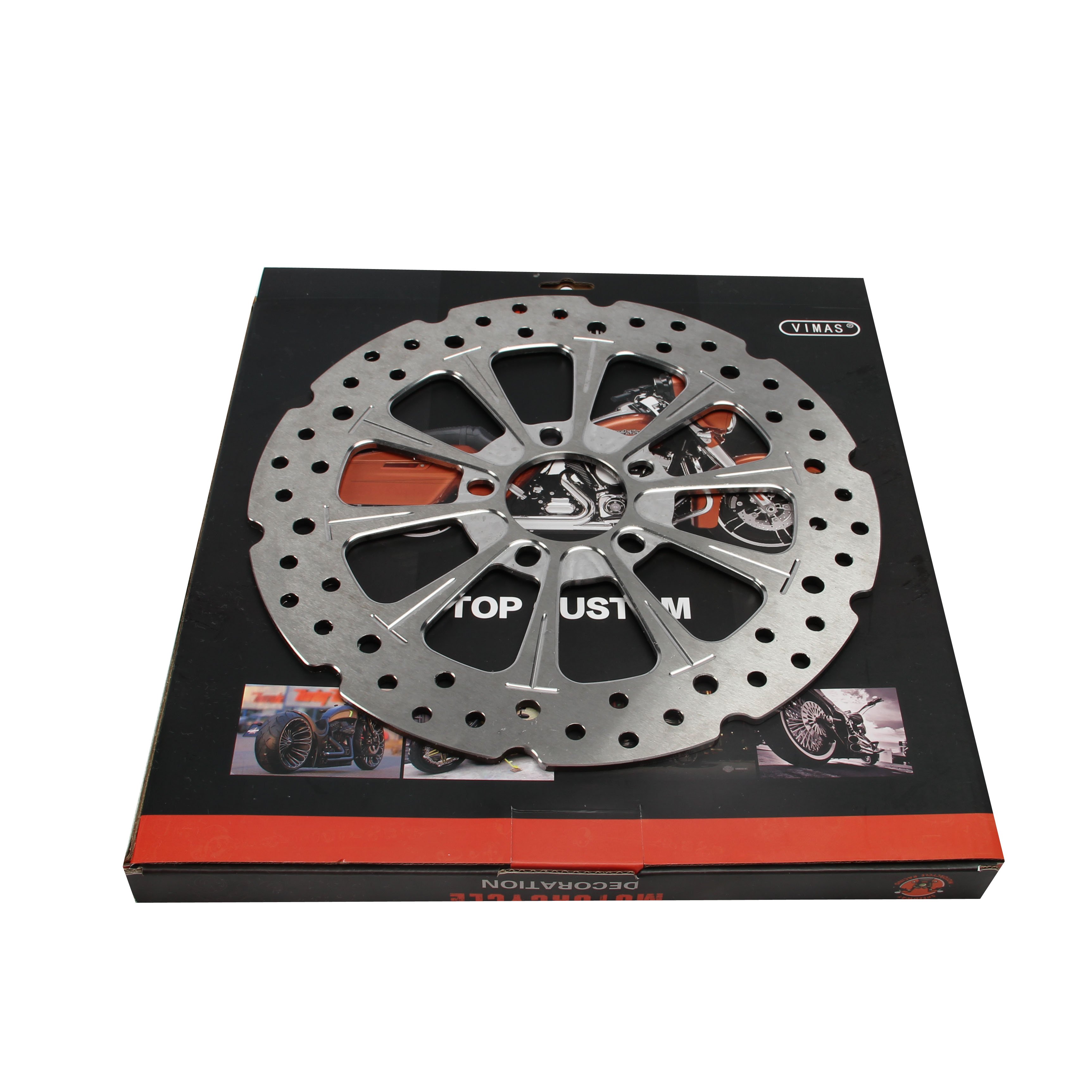 11.8-inch Brake Disc the Front Wheel Brake Disc Is Suitable for Retrofitting (08-24) Harley Touring Series Models