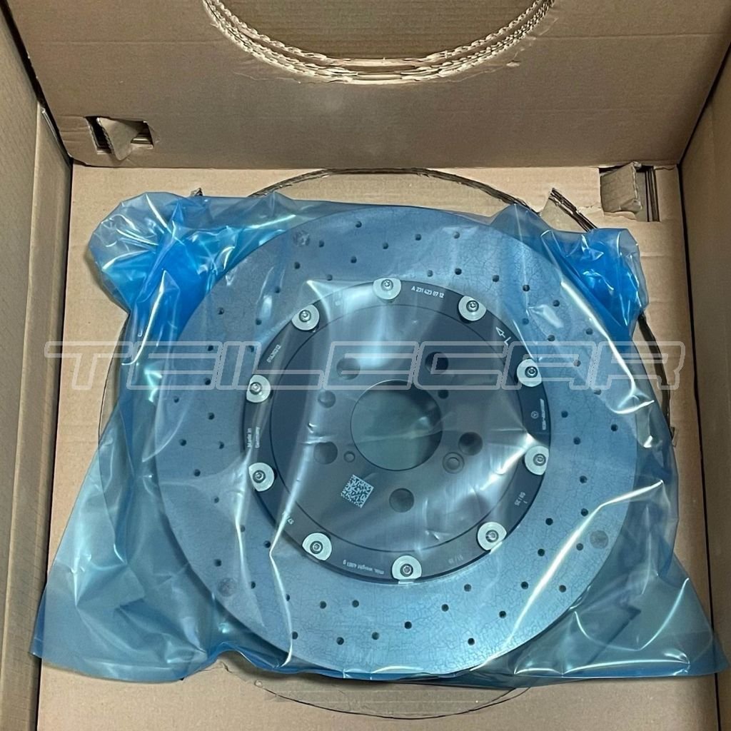Mercedes AMG NEW Brake Disc Ceramic CCB / L / Left Rear Brake Disc Ceramic A2314230712 / a 231 423 07 12