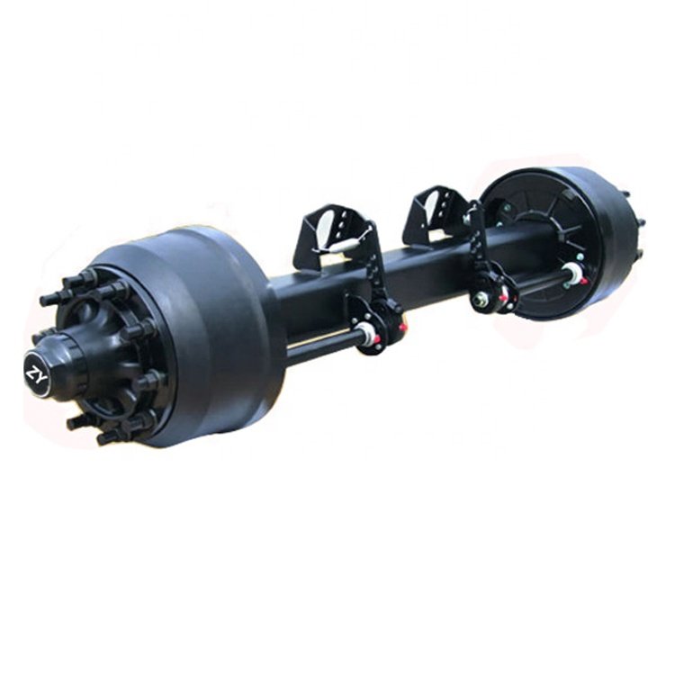 Truck and Trailer Axles 12 Ton Trailer Axle Semi Brake Drum Trailer Axle