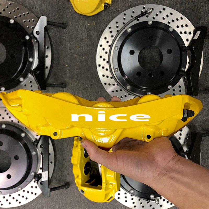 6 Pistons Big Brake Caliper Kit Auto Brake Systems Car Brake Systems Accessories Factory