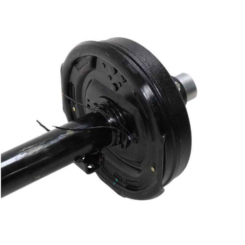 China Supplier 3500 5200 7000 lb Light Trailer Axle with Electric / Hydraulic / Mechanical Drum Brake