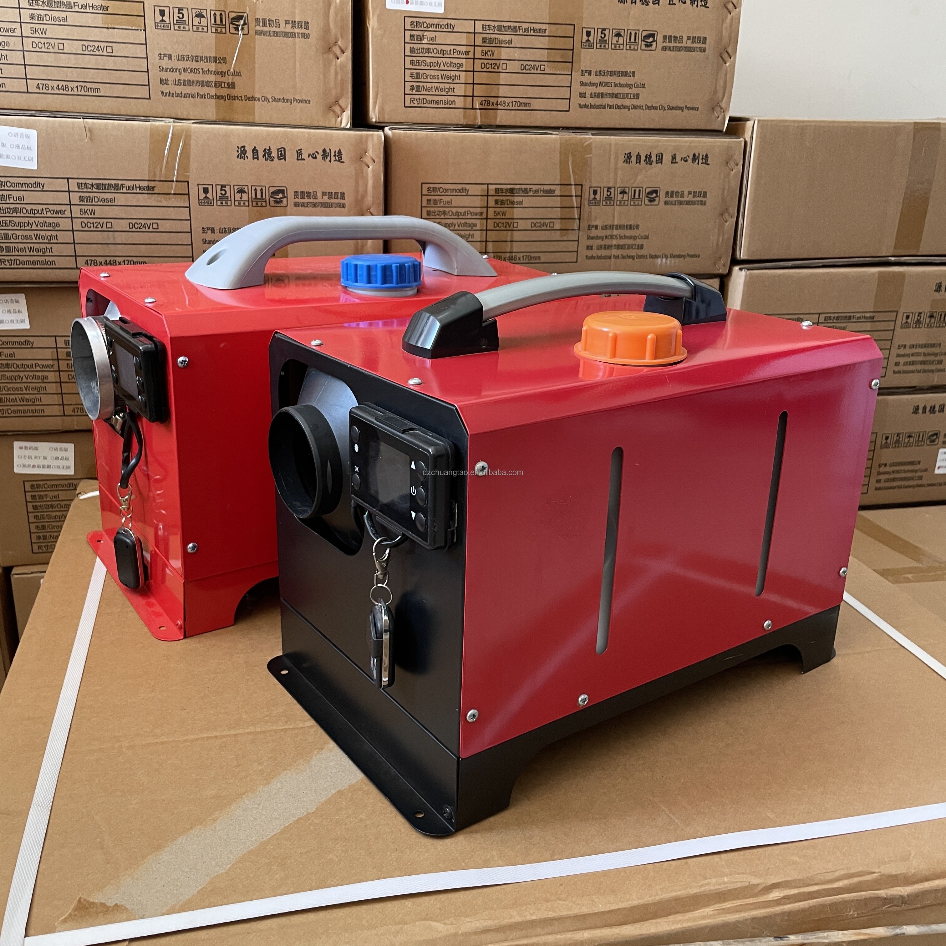 Real 8kw High Quality 12V 24V Parking Heater 5kw Car air Heater 2kw Heating for Car Truck Rvs