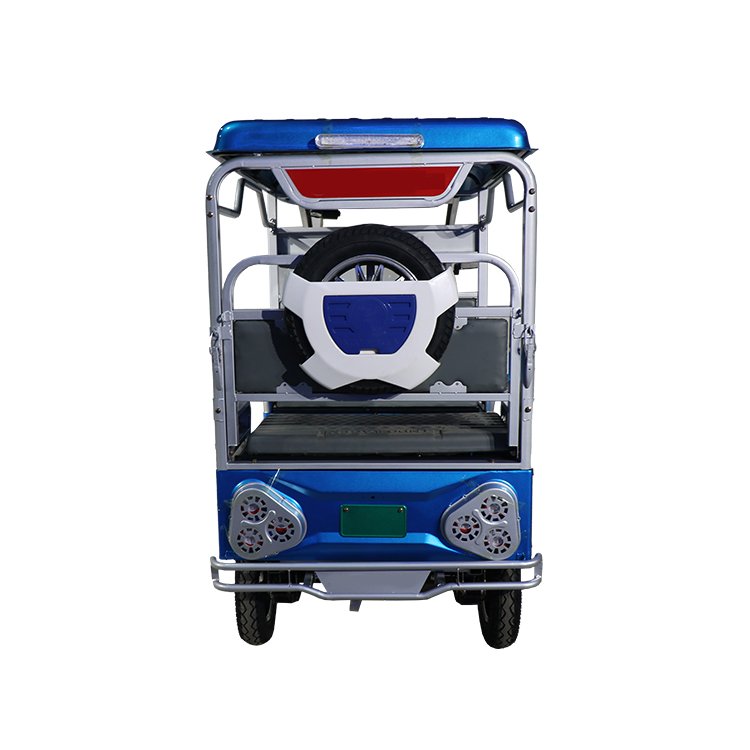 QSD Open-Body Smart E Rickshaw High Quality Electric Rickshaw Tuk Tuk for Cargo and Passenger Three Wheeler Auto Rickshaw
