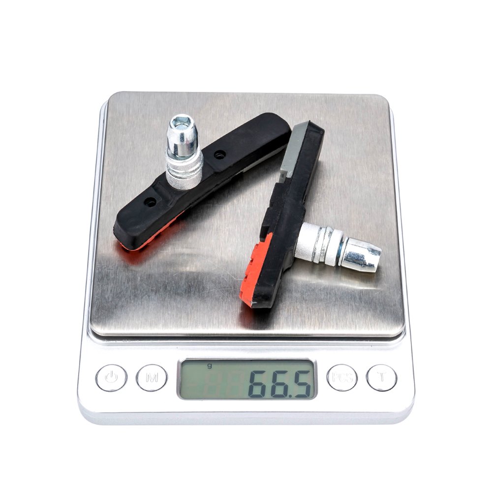 ZTTO Mountain Road Bike Parts Brake Pads V-Brake Pads Durable Rubber Bicycle Brake Shoes Block Anti-resistance