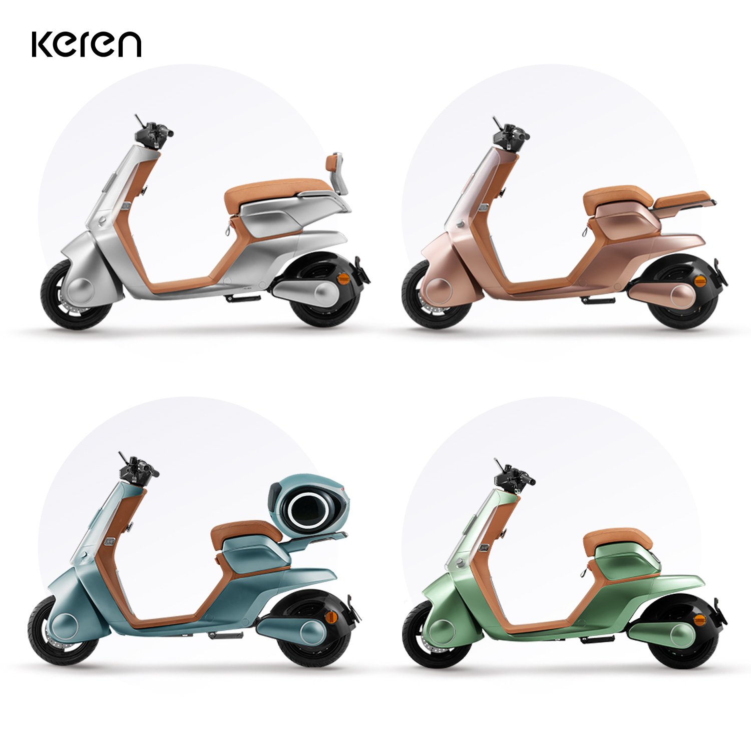 Rear Hub Motor 48V 20Ah Lead Acid Battery E Scooter 800w 43km/h E-scooter Electric Motorcycle