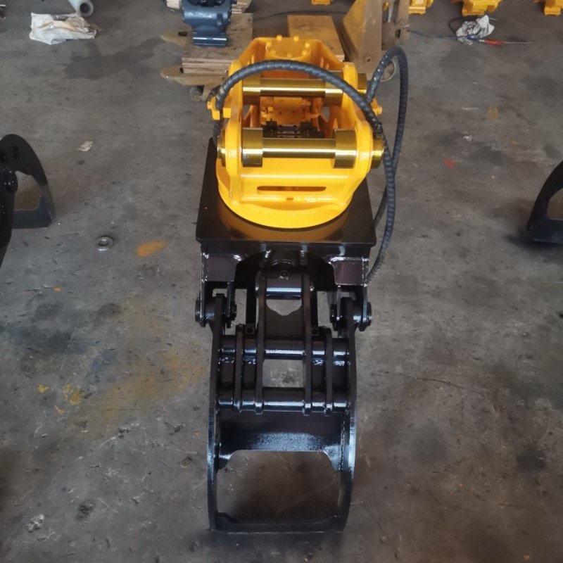DHG-02 Forest Harvesting Machine for 5-9 Ton Excavator Hydraulic Log Grapple Mechanical/ Hydraulic Grapple Rotation Wood Grapple
