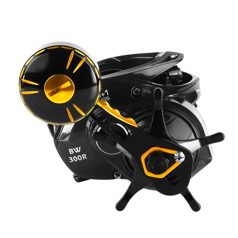 XINGER BW300 Sea Monster 400HG High Speed 6.3:1 Frame 16kgs Drag Slow Jigging Reel Baitcasting Reel