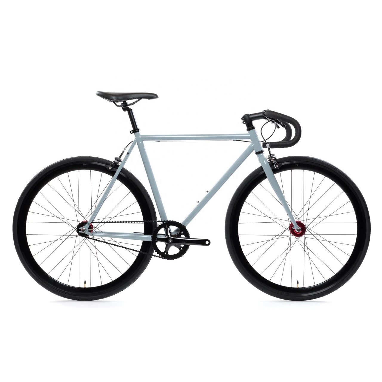Factory Hot Design Custom Color 54cm 58cm Fixed Gear Bike Adult Road Bicycle 700c Single Speed Fixie Gear Bike for Sale