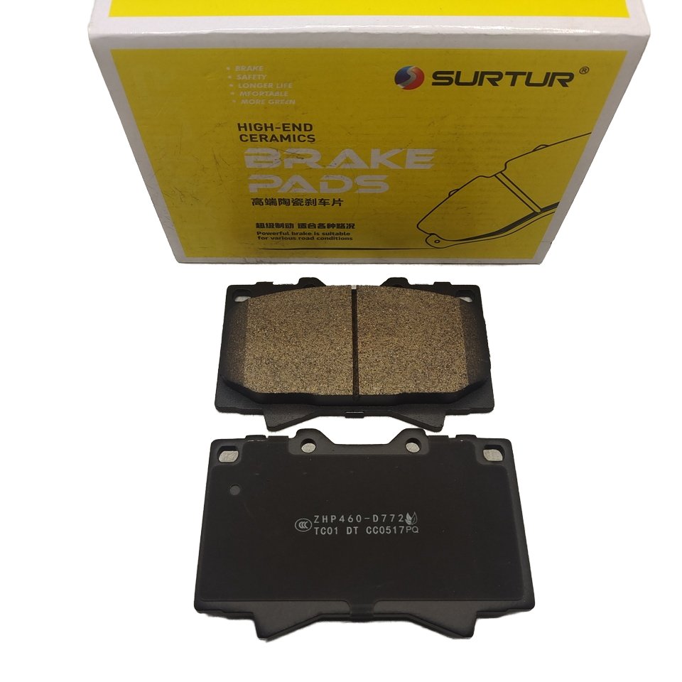 New D772 GDB3197 D2177M Ceramic Front Brake Pad for Lexus Lx470 for Toyota Semi-Metallic High-Quality Brake Pad