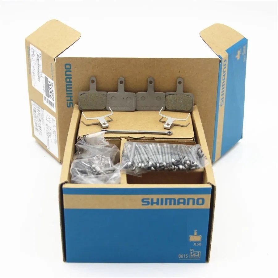 Shimano MTB Bicycle Disc Brake Pad B01S B03S B05S for Mountain Bike Resin Brake Pads for BR-M315/T675/T615/TX805 Original Parts