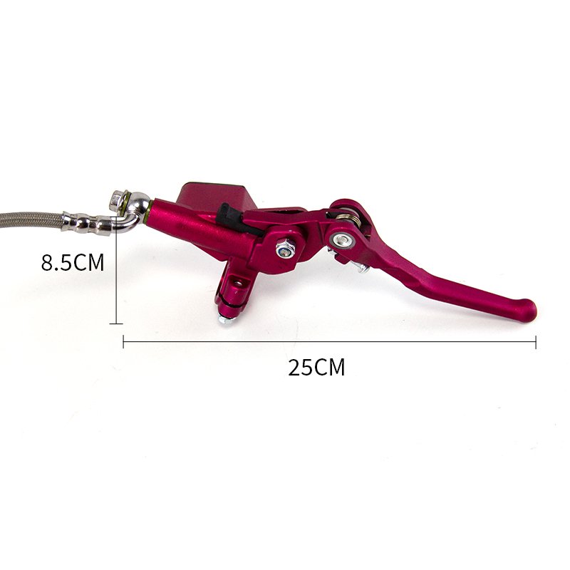 Universal Motorcycle Cylinder Hydraulic Brake Clutch Lever Pump for 7/8'' Handlebar Pit Bike 1200mm Size