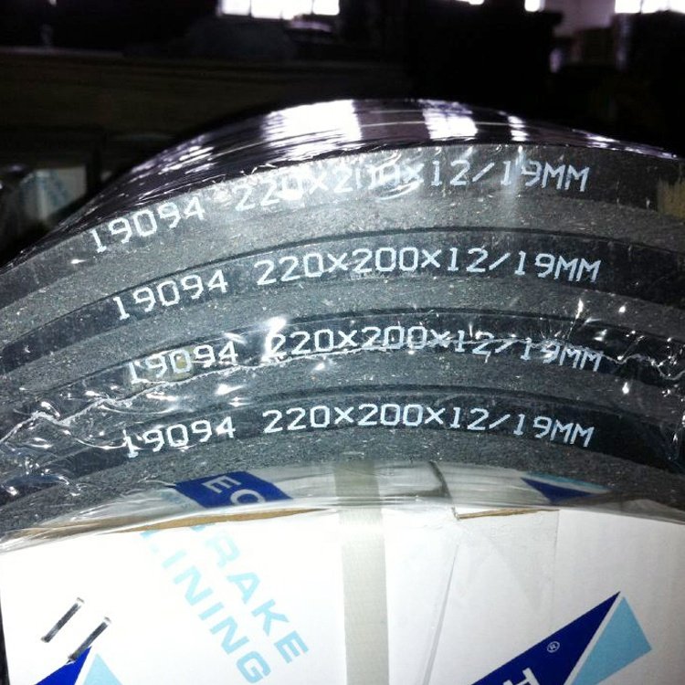 100% Non-asbestos Truck Brake Lining Brake Shoe Lining