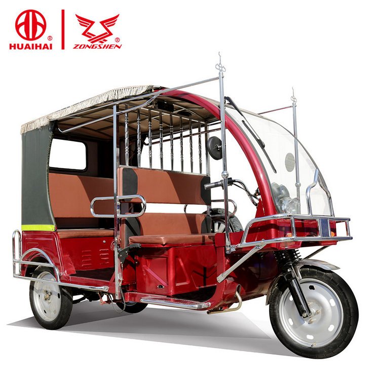 Hot Selling Auto Rickshaw Price in Bangladesh Classic Electric for Passenger Tricycle With Tarpaulin