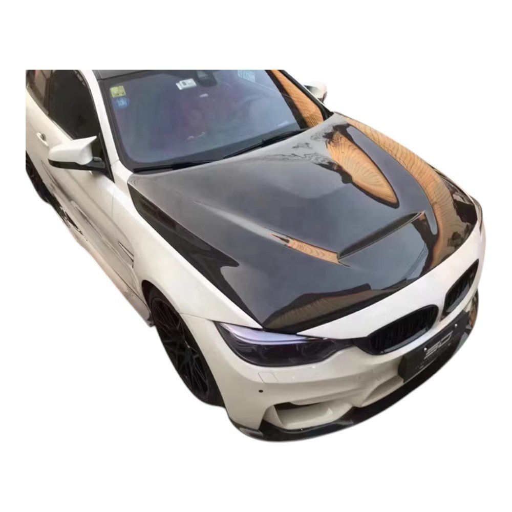 GTS Style Carbon Fiber Front Engine Bonnet Hood for BMW 3 Series F30 F32 F35 2012-2019