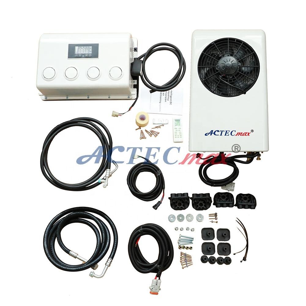 Semi Truck Accessories 12V Split Car Air Conditioner Auto Parking Conditioner AC.161.066.01 Construction Vehicle RV AC Unit 24V