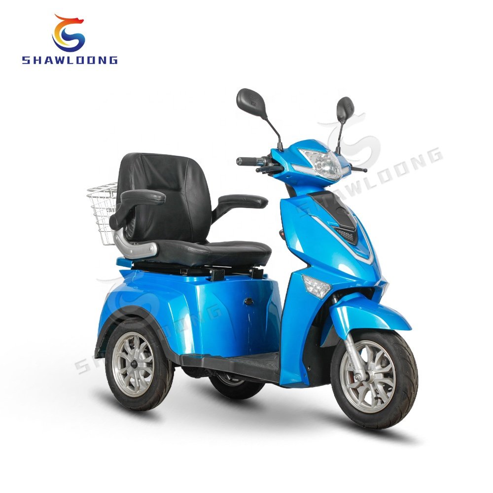 Motor Scooter Electric Trike with Basket LED Electric Tricycles New 48V 500W Arrivals Mobility Scooters 3 Wheels Tricycle