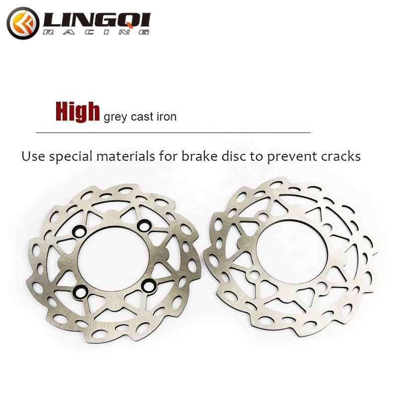 LING QI Motorcycle 190mm Disc Brake Discs Front Rear Disc Rotor Plate for 50cc-160cc Dirt Pit Bike SSR Motocross Off Road Enduro