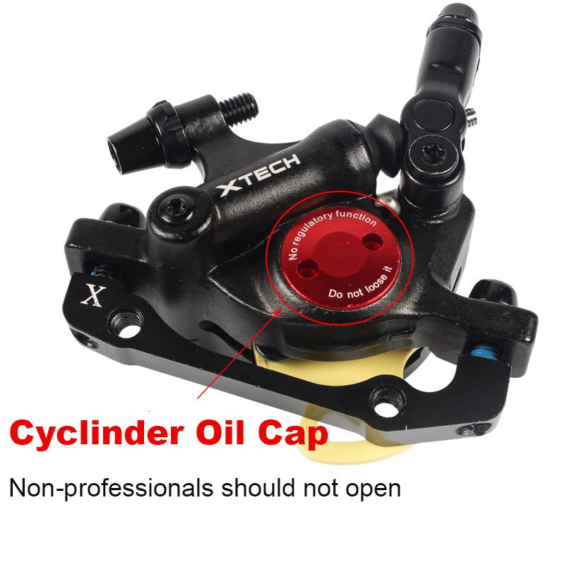 Line Pulling Hydraulic Disc Brake Calipers Oil Disc Brake for Cityneye Electric Scooter/Bike/Bicycle