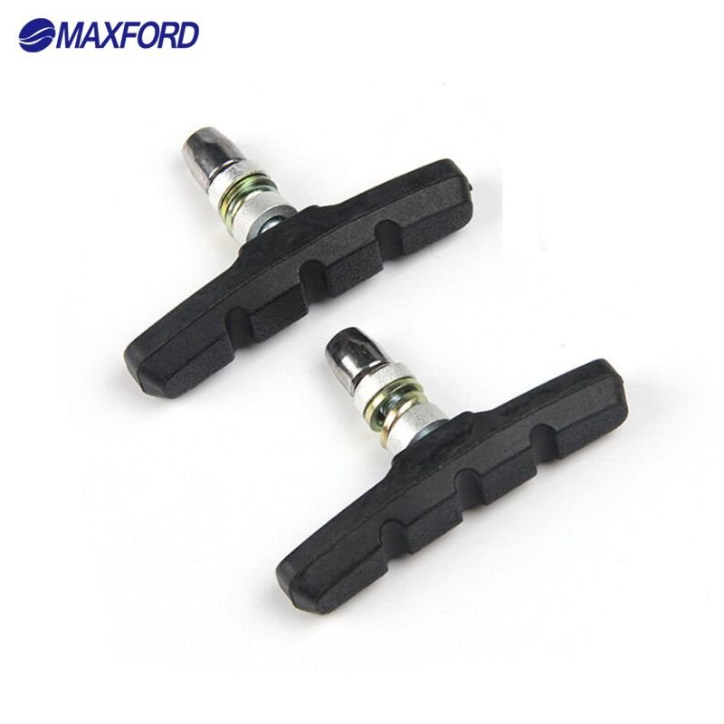 MAXFORD Silent Brake Pads Wear Resistant Rubber Brake Pads Bike Spare Parts Bicycle Rubber Alloy V Brake Pad