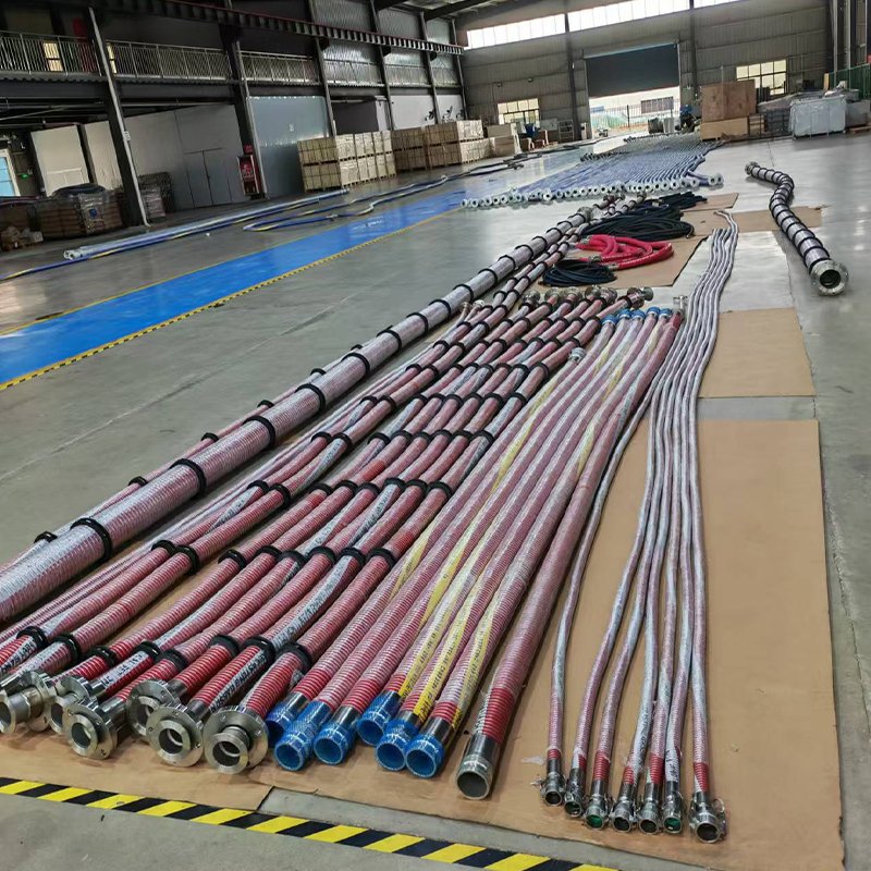 SST Large Diameter Flexible Composite Oil Suction Hose Chemical Delivery Petroleum Composite Hose Tube Pipe