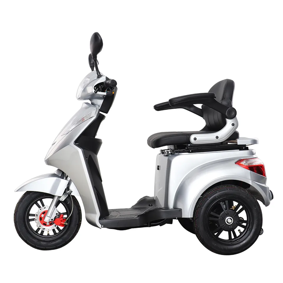 2023 High Quality Europe EEC&COC Certificate Covered Cabin Electric Scooter 3 Adult Electric Mobility Scooter Wheels