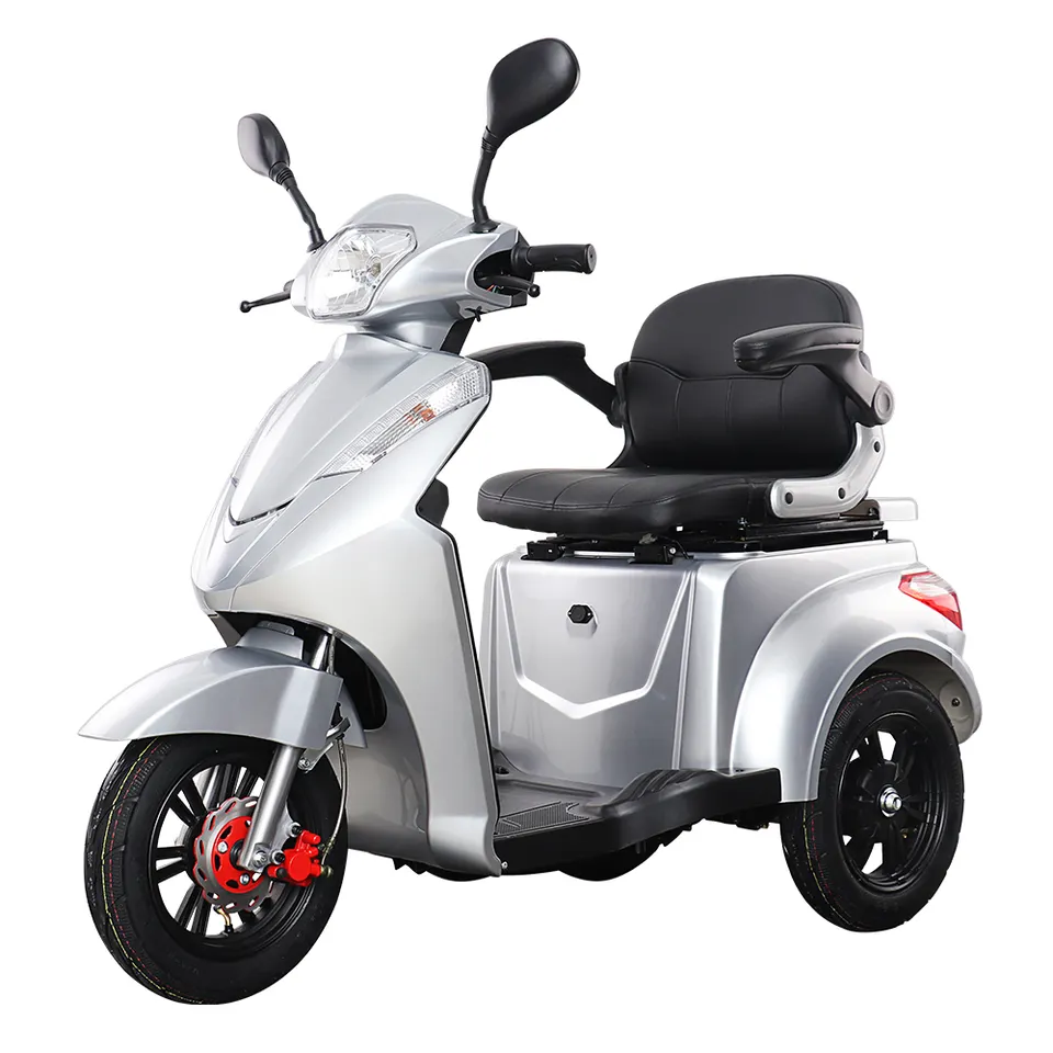 2023 High Quality Europe EEC&COC Certificate Covered Cabin Electric Scooter 3 Adult Electric Mobility Scooter Wheels