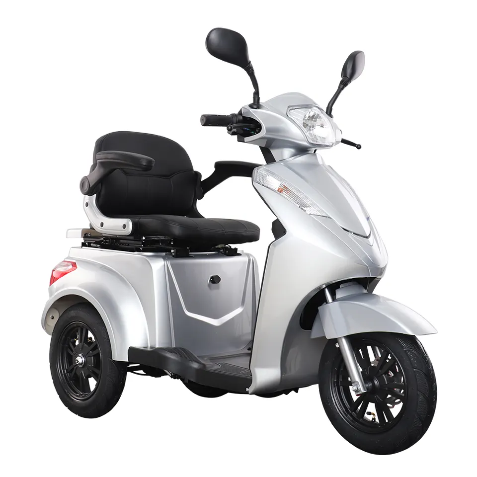 2023 High Quality Europe EEC&COC Certificate Covered Cabin Electric Scooter 3 Adult Electric Mobility Scooter Wheels