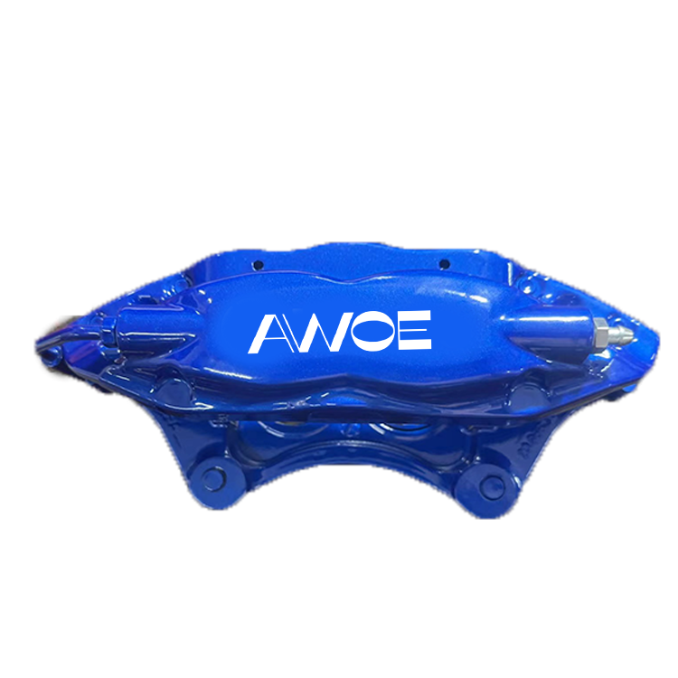 Manufacturer Customized Logo F40 4 Pot 380*28mm Aluminium Parking Brake Caliper Modified Eletronic Alppard 30 Rear Wheel