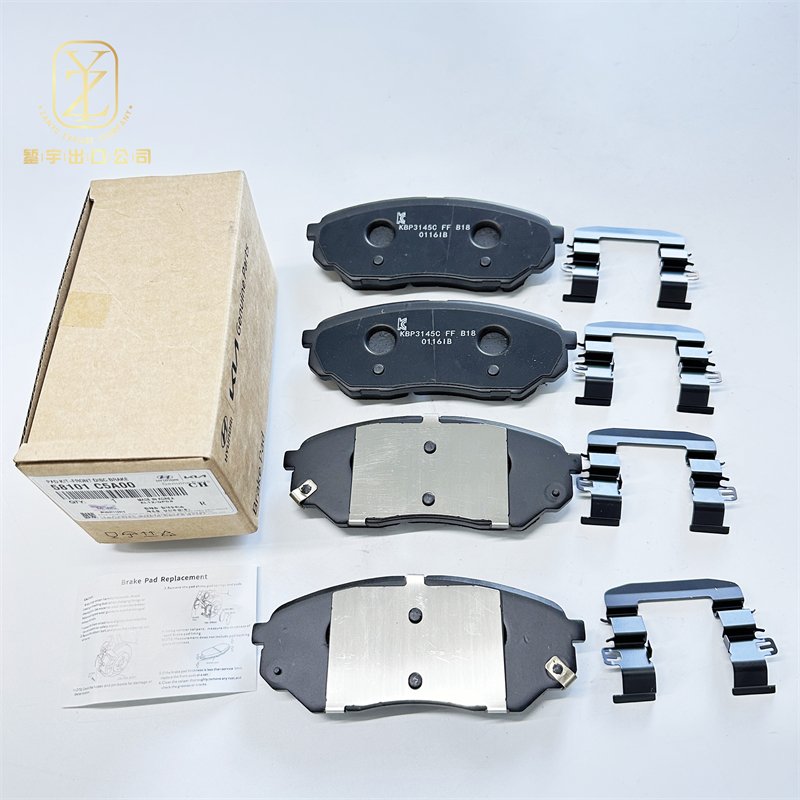 Wholesale High Quality Automobile Brake System Front Brake Pads 58101-C5A00 for Hyundai Kia 58101C5A00