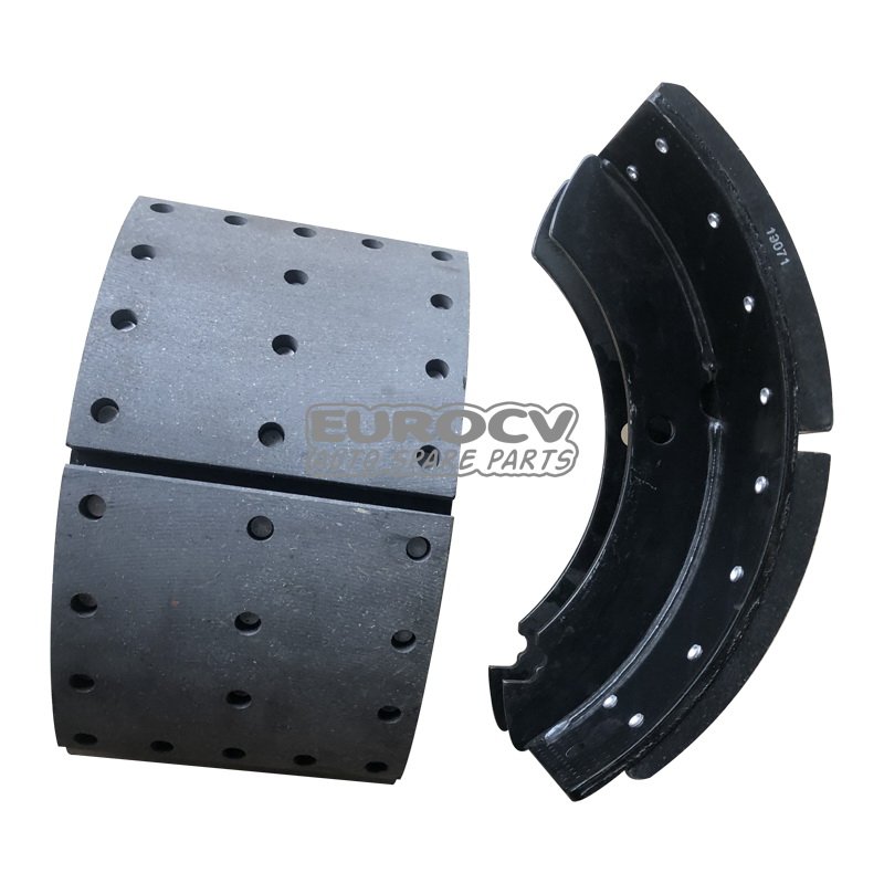 Eurocv Truck Parts VOE 3095179 + 3095196 Rear Brake Lining Kit and Brake Shoe Kit