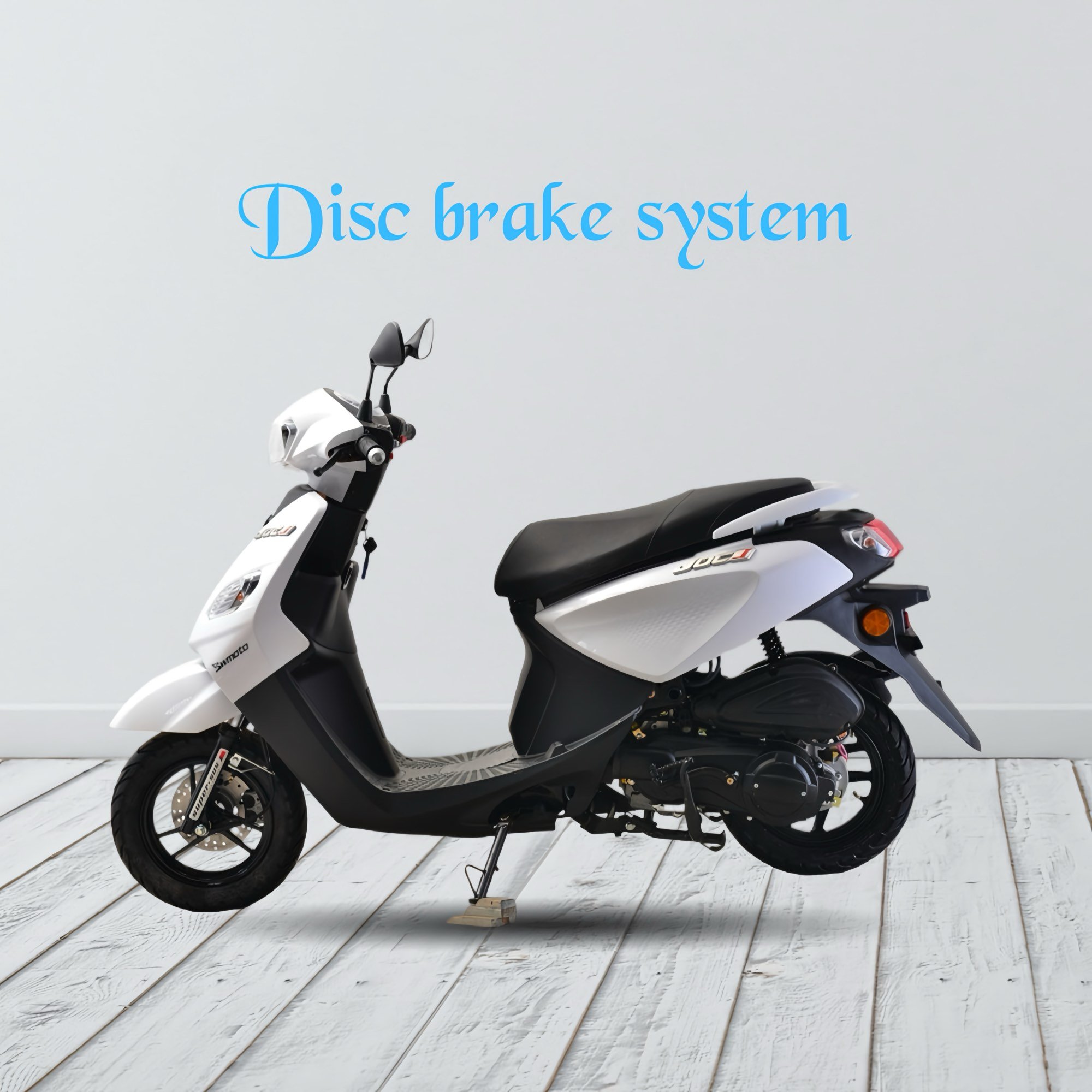 HX Factory 125CC Gasoline Motorcycle 4 Stroke CDI Scooter Air Cooled Engine scooter Disc Drum Brake Scooter for Adults