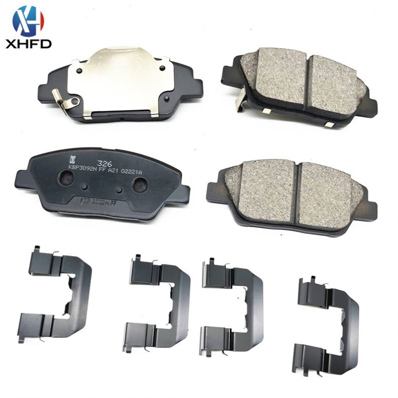 Brake system accessories Rear Ceramic Brake Pads 581013QA10 58302-3QA10 581014QA00 58101-4QA00 for KIA HYUNDAI Sonata