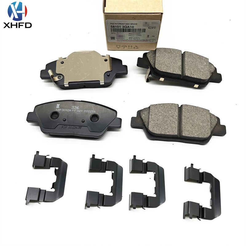 Brake system accessories Rear Ceramic Brake Pads 581013QA10 58302-3QA10 581014QA00 58101-4QA00 for KIA HYUNDAI Sonata