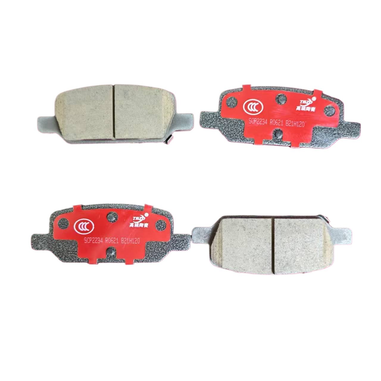 Top Trending OE800824400B Ceramic Brake Pads for Tesla Model 3/S/X/Y New Condition Front/Rear Disc Brake Pads Metal Type