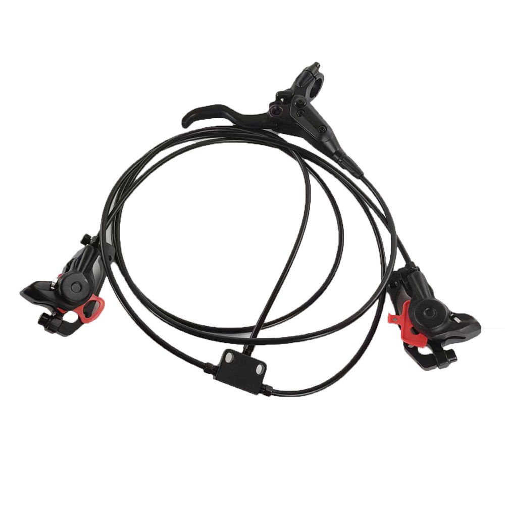Tricycle 4 Wheels Scooter Brake Trike Cargo Bike Twin Hydraulic Brake Calipers Set With 110/120/140/160/180/203mm Disc Rotor