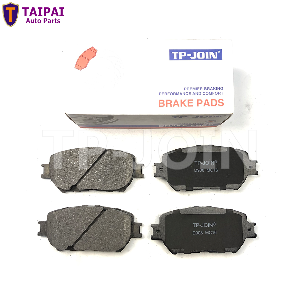 Spare Parts Auto Brake Systems Brake Pads 04465-30340 D2222 D908 for TOYOTA CAMRY LEXUS GS300 IS250