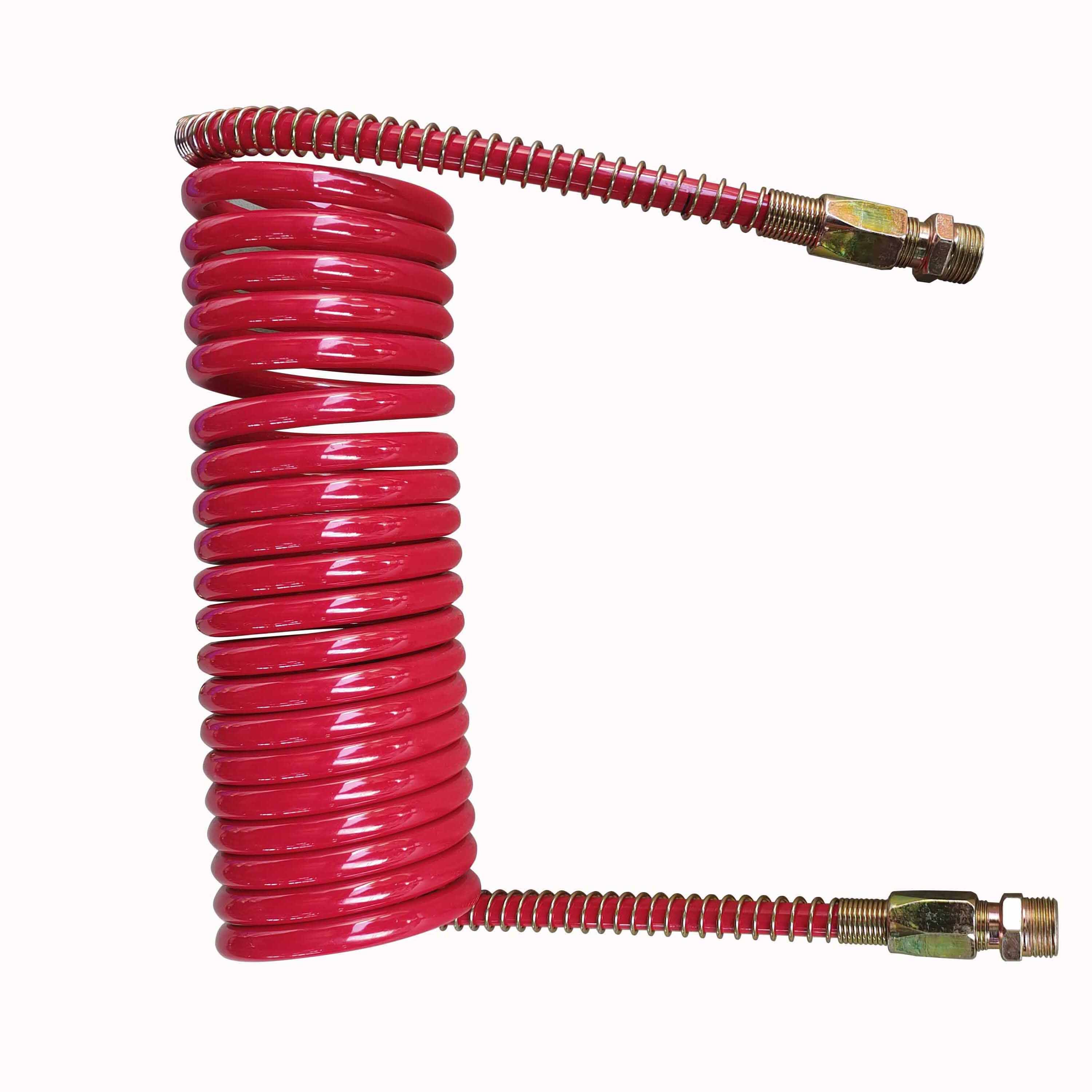 Best Seller Truck Universal Pneumatic Tube Reinforced Long Spring Brake Air Hose for Semi Trailer