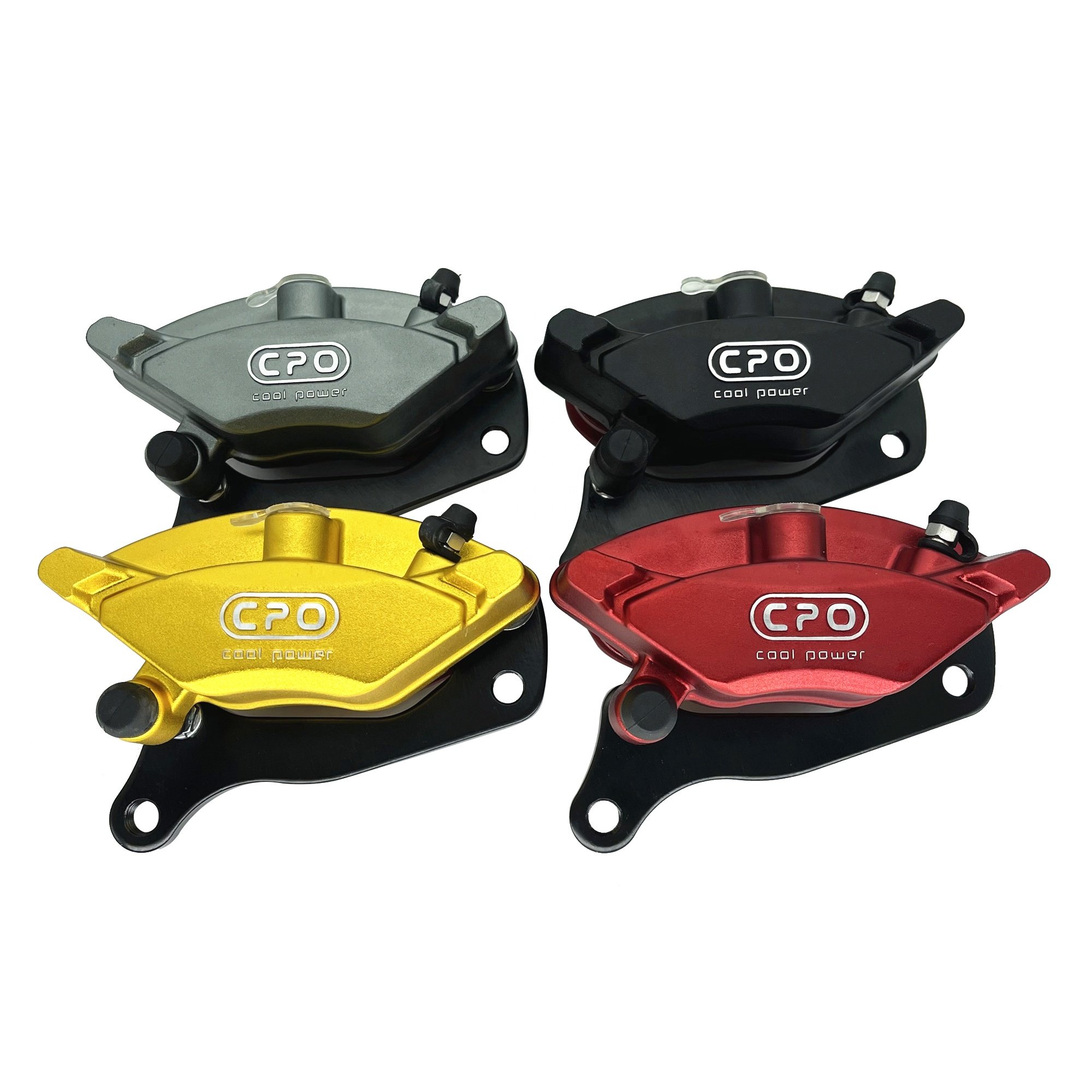 CPO Brake Caliper AEROX NMAX NVX for Yamaha Rear Brake Caliper 2 Pistons Four Colors