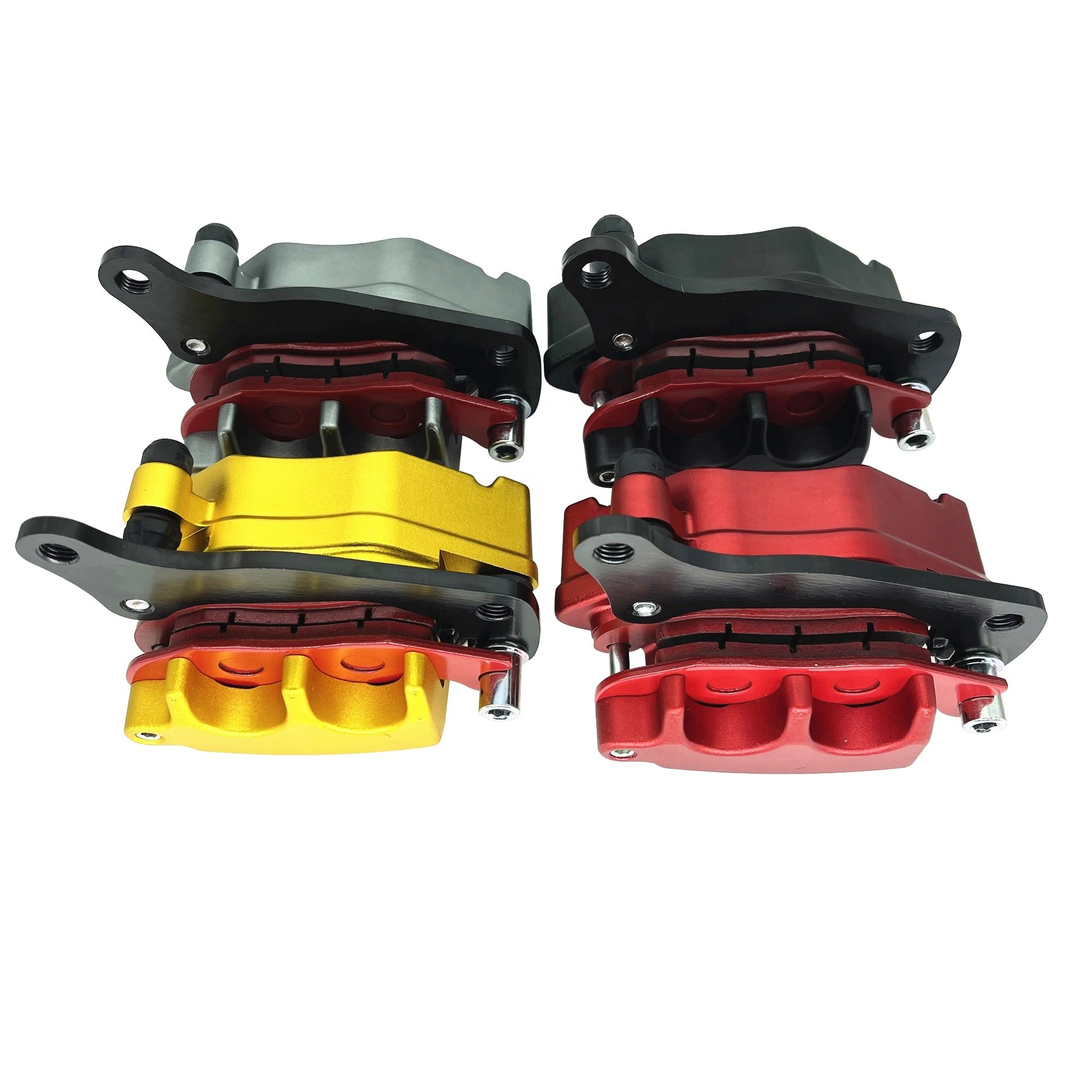 CPO Brake Caliper AEROX NMAX NVX for Yamaha Rear Brake Caliper 2 Pistons Four Colors