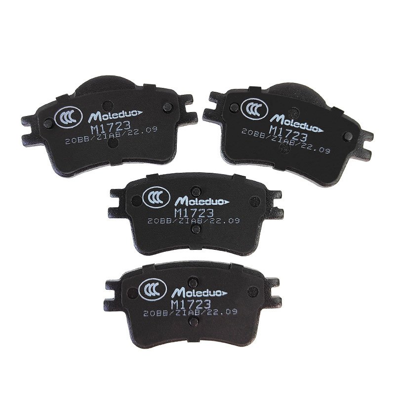 M1723 Ceramic Rear Brake Pads for Jetta VA3 6RM698451 Original Quality Brake Friction Pad No Noise No Dust Durable Brake Kit