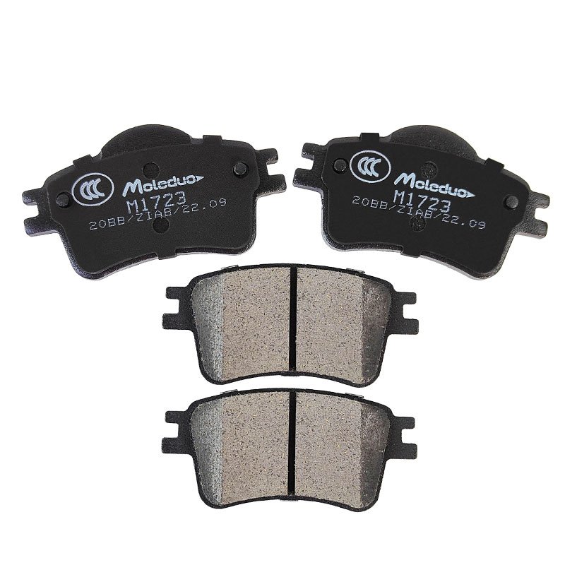 M1723 Ceramic Rear Brake Pads for Jetta VA3 6RM698451 Original Quality Brake Friction Pad No Noise No Dust Durable Brake Kit