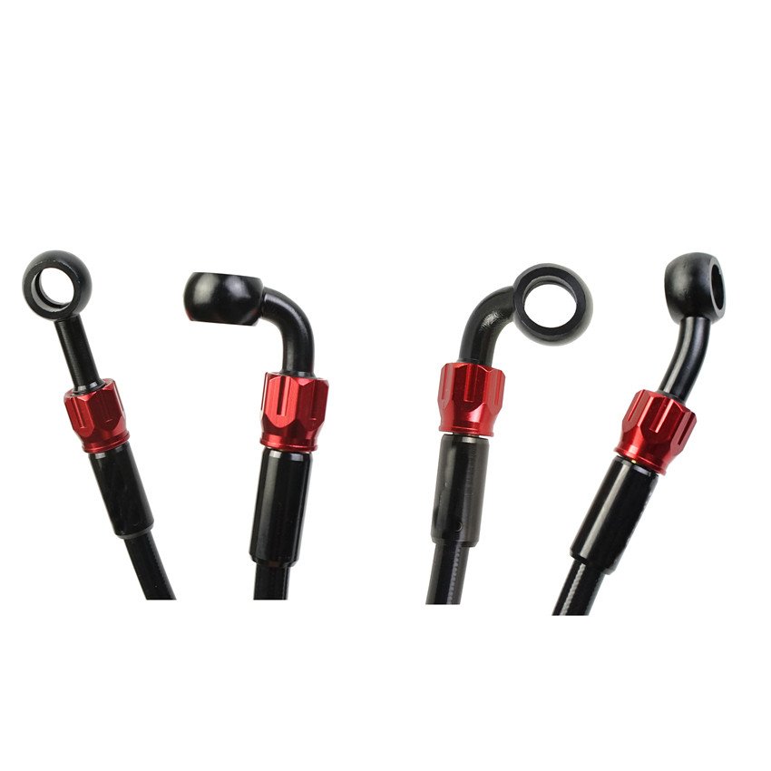 Kangbo Universal AN3 Motorcycle Brake Hose Hydraulic Stainless Steel Braided Brake Line Clutch Oil Tube Scooter ATV Moto