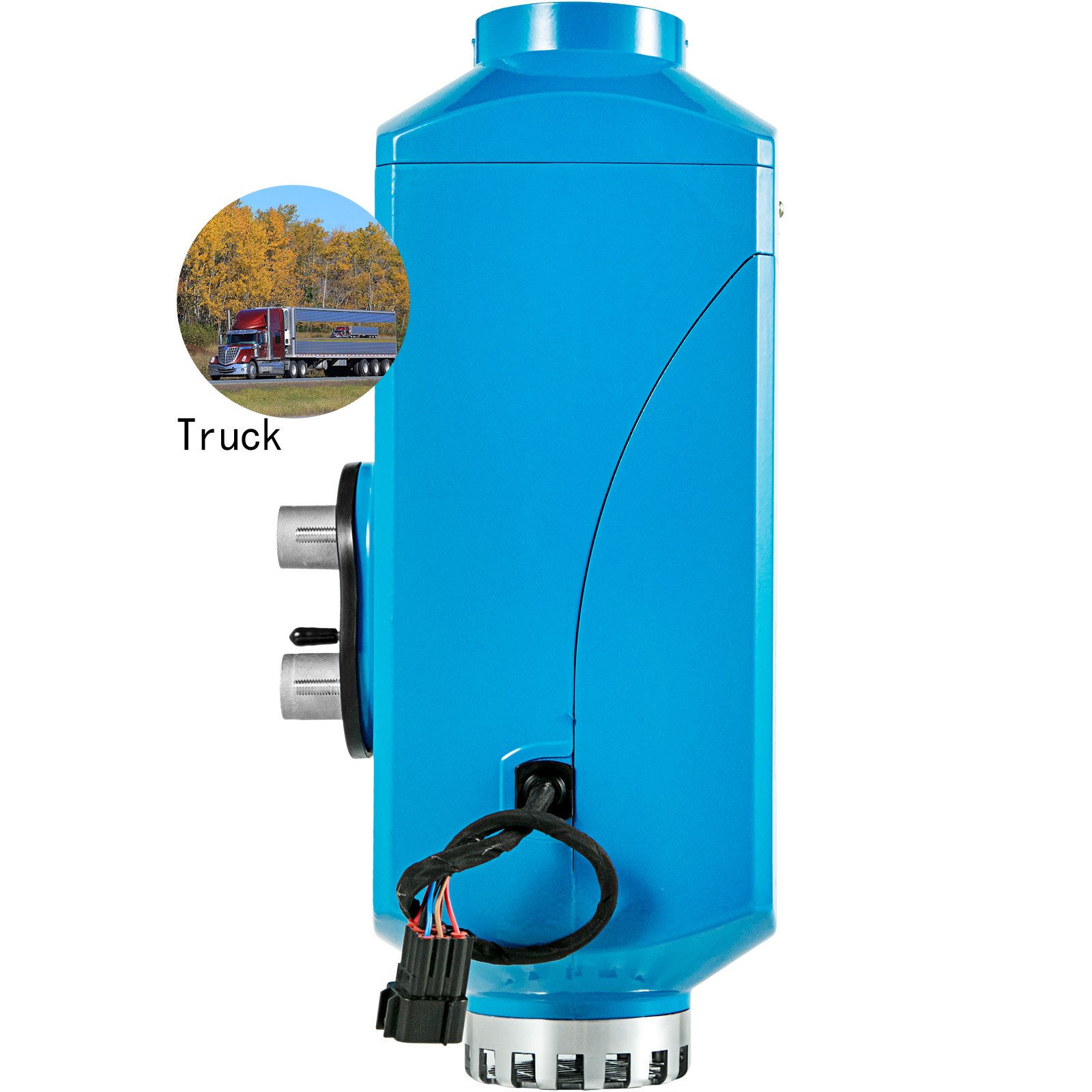 VEVOR NEW Manufacturer Aluminum Body 12v 2kw air Car Parking diesel Heater With Blue LCD Switch