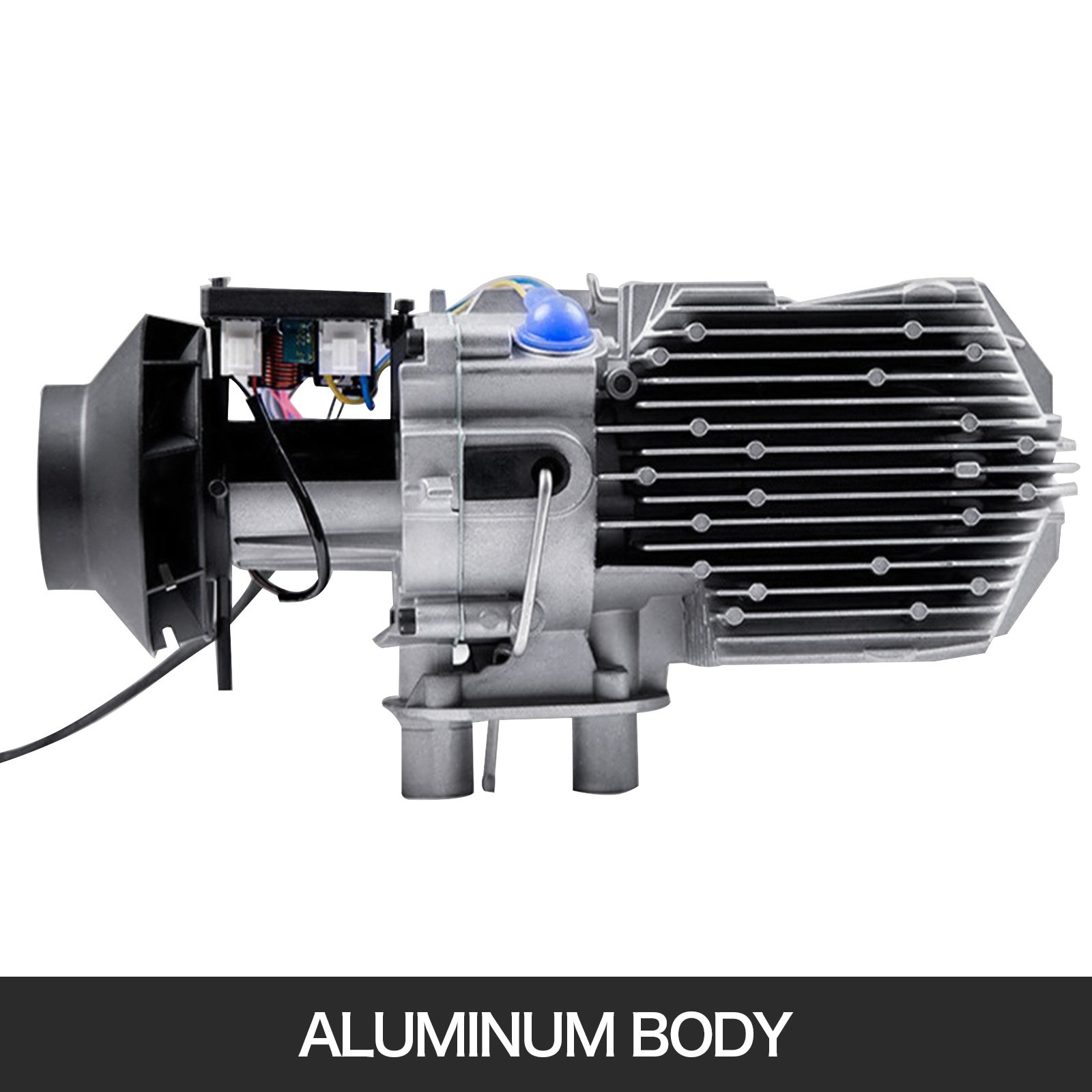VEVOR NEW Manufacturer Aluminum Body 12v 2kw air Car Parking diesel Heater With Blue LCD Switch