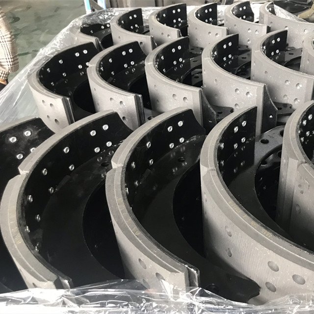 American Truck Rear Brake Crane Carrier Accessories 4707 4709 4311 23k FF Brake Shoe Lining for Eaton Brakes Dodge Truck