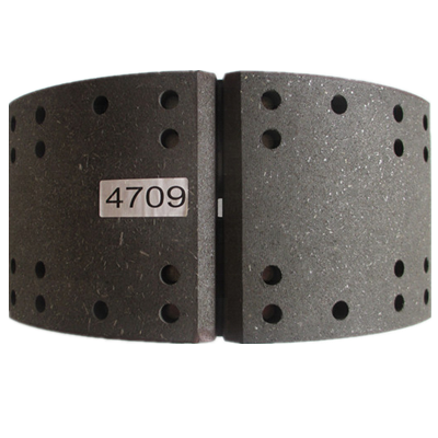 Semi Trailer Parts Brake Shoe With Lining 4707/4709/4702