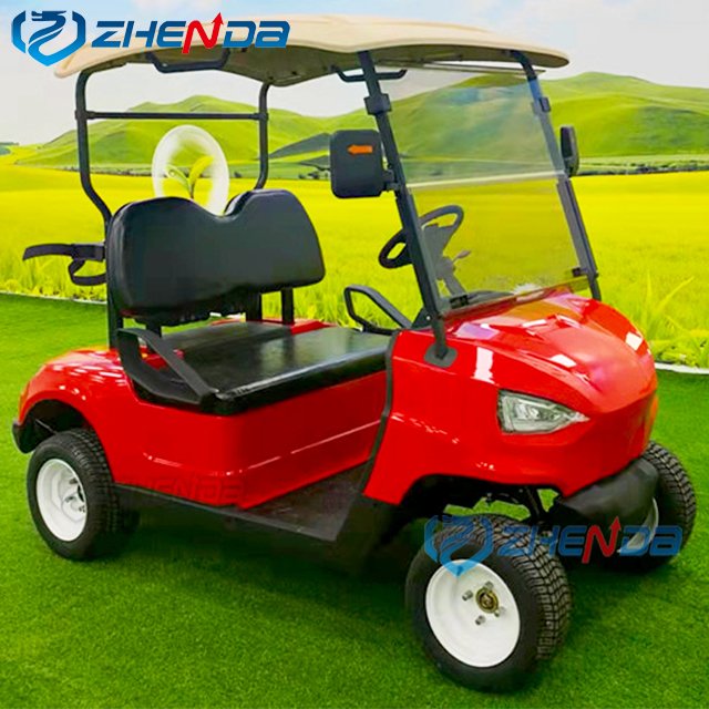 Factory Power Motor New Energy 600w/800w/1000w Electric 4 Wheel Electric Club Carts Golf Cart
